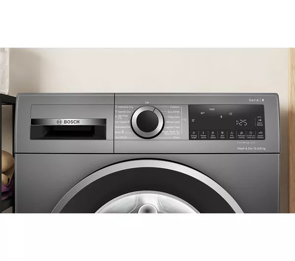 BOSCH Series 6 WNG254R1GB 10.5 kg Washer Dryer - Graphite
