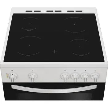 Indesit ITE6VMW White 60cm Single Oven Cooker with Grill - White