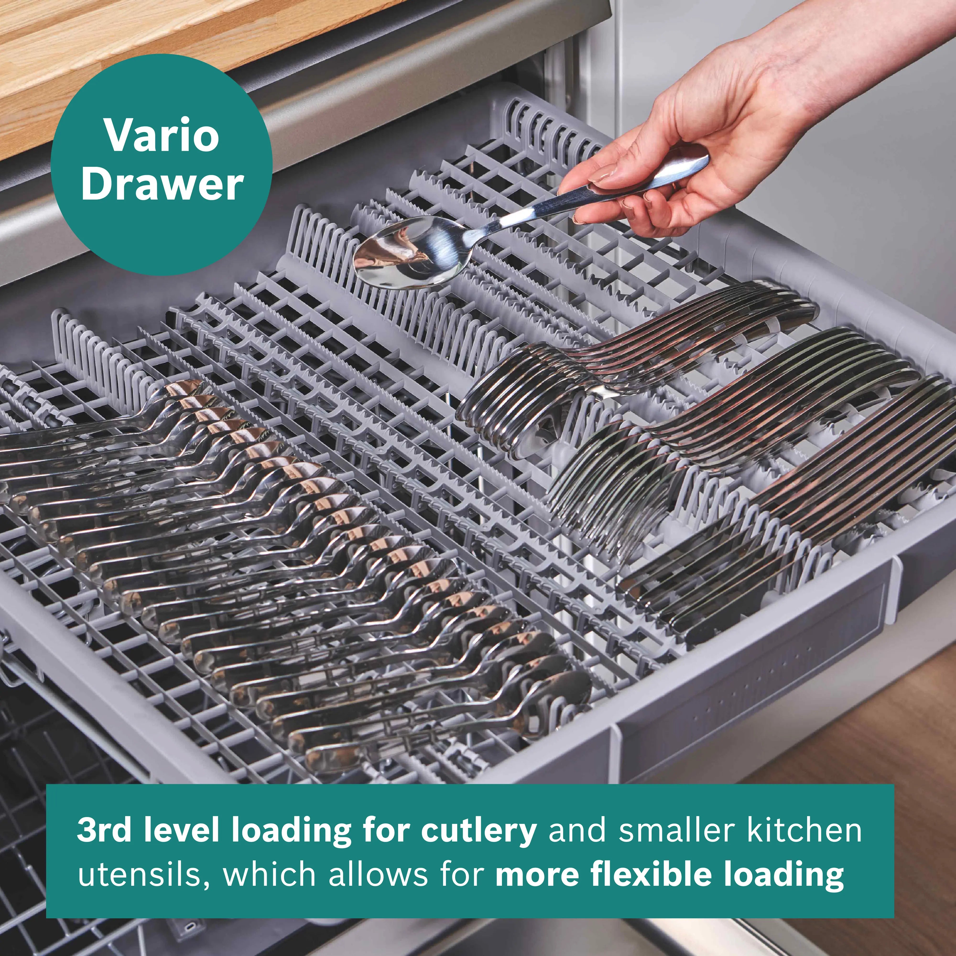 Bosch Series 4 SMH4HVX14G integrated dishwasher