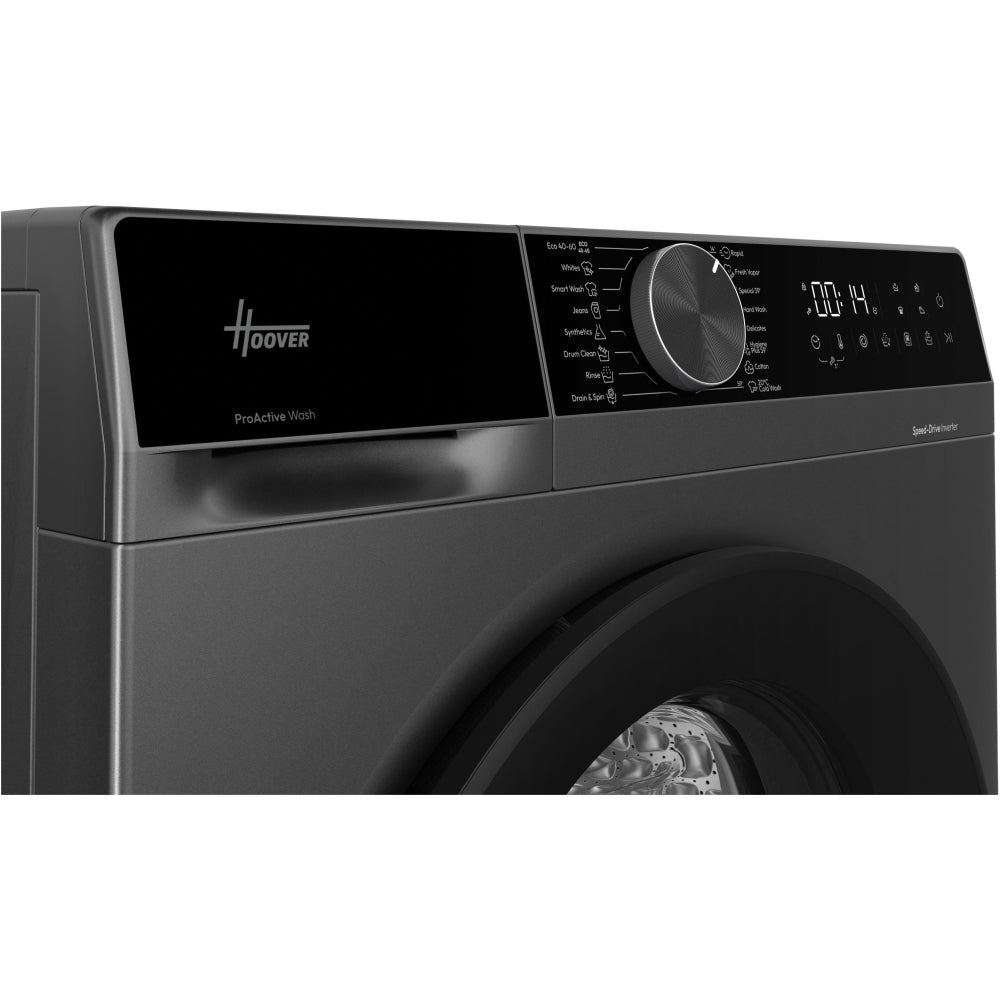 Hoover HGD 410B9GC-80 Washing Machine 10kg 1400 Spin - Grey