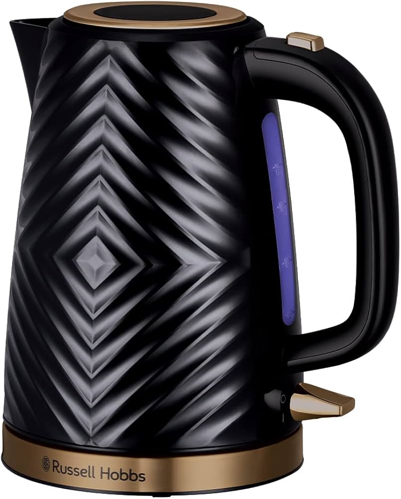 Russell hobbs groove black kettle