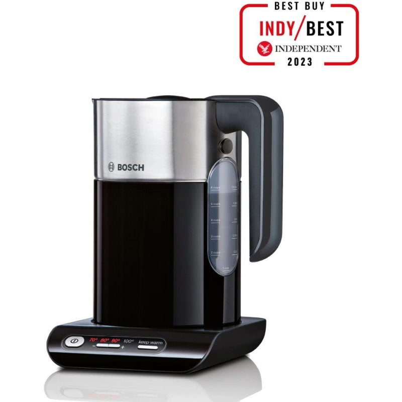 Bosch Styline TWK8633GB 1.5 Litres Jug Kettle - Black