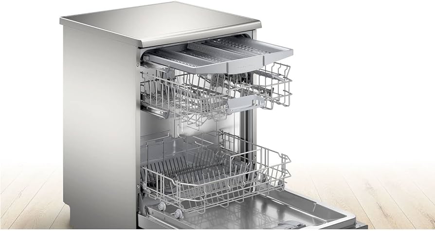 Bosch SMS2HVI67G 60cm Freestanding Dishwasher -Silver