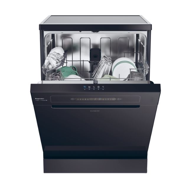 Candy CF3C9E0B-80 Dishwasher, 13 Place Settings- Black