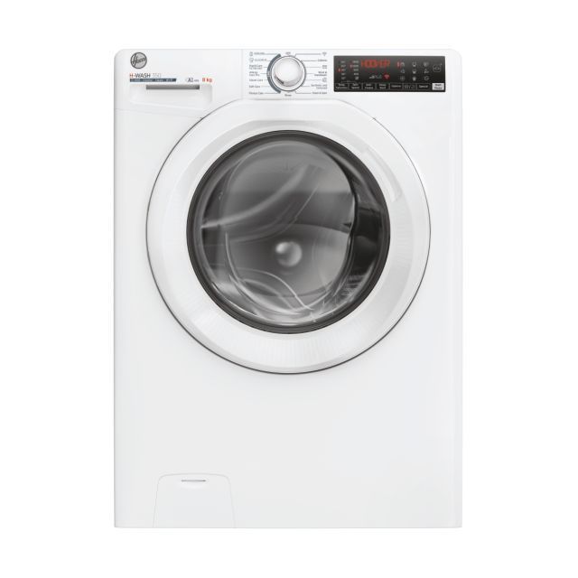 ** WEBSITE EXCLUSIVE OFFER **Hoover H3WPS486TAM6-80 Freestanding 8kg 1400 spin Washing Machine - White