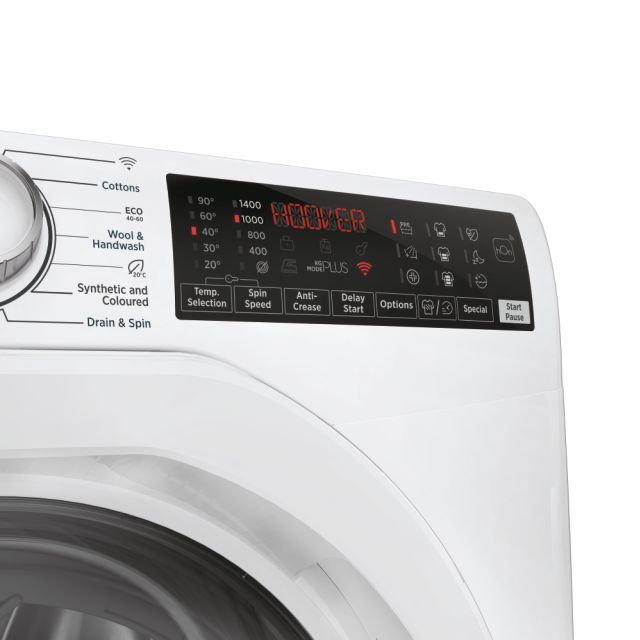 ** WEBSITE EXCLUSIVE OFFER **Hoover H3WPS486TAM6-80 Freestanding 8kg 1400 spin Washing Machine - White