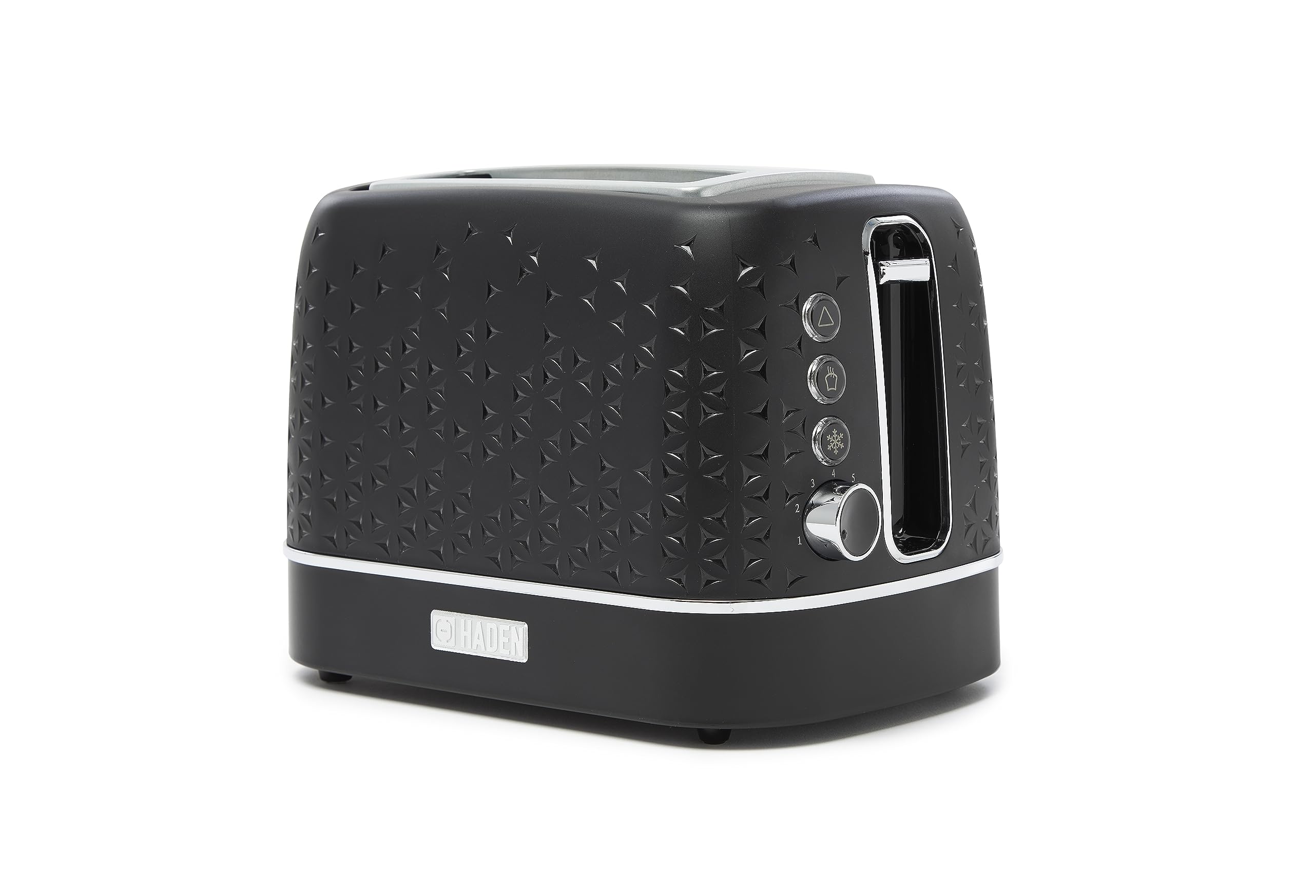 Haden Starbeck Black 2 Slice Toaster