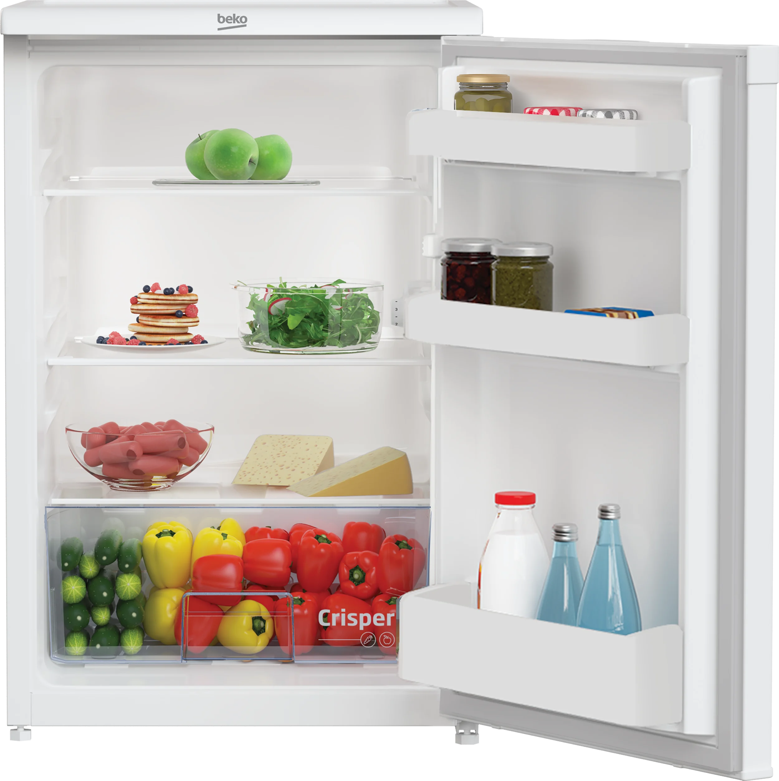 Beko Freestanding Undercounter Larder Fridge UL4584apw