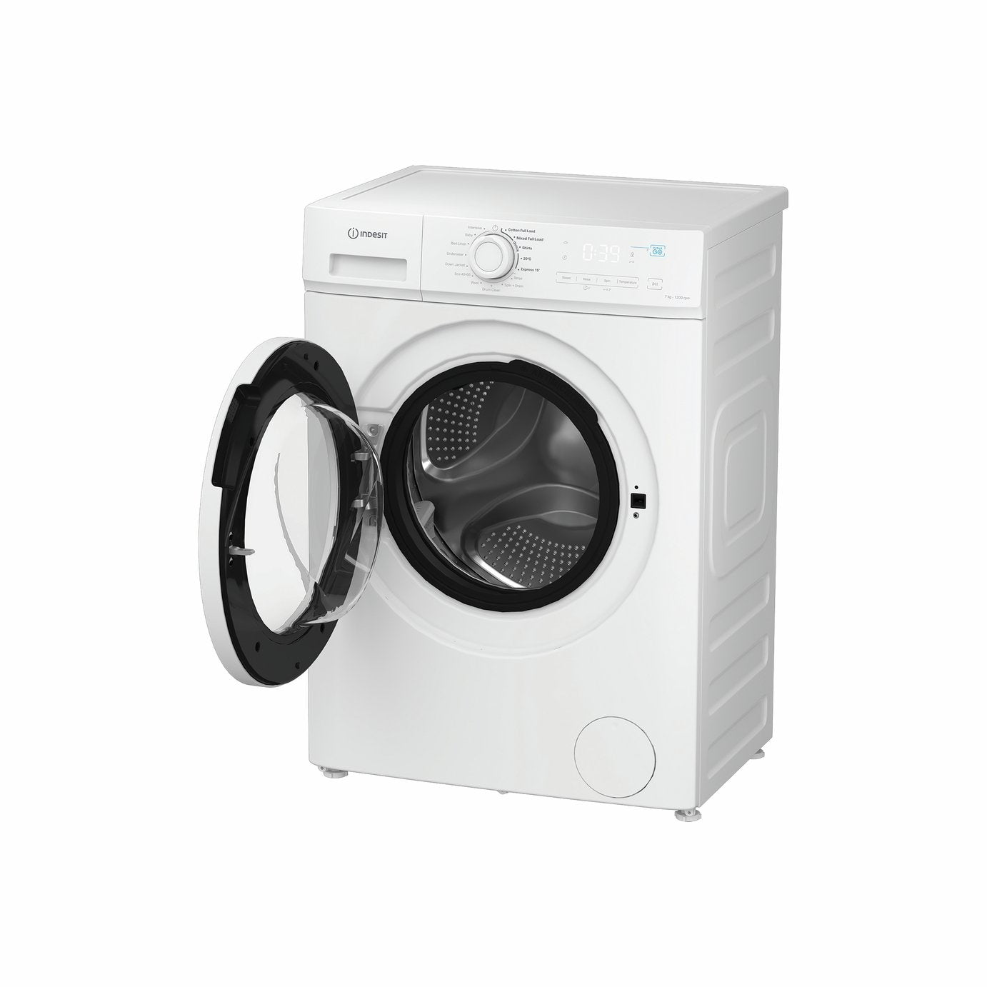Indesit IMA 762 MY TIME UK 7KG 1200 SPIN Washing Machine with steam - White