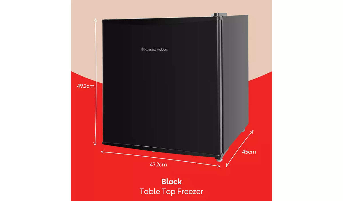 Russell Hobbs RHTTFZ0E1B Table Top Freezer - Black