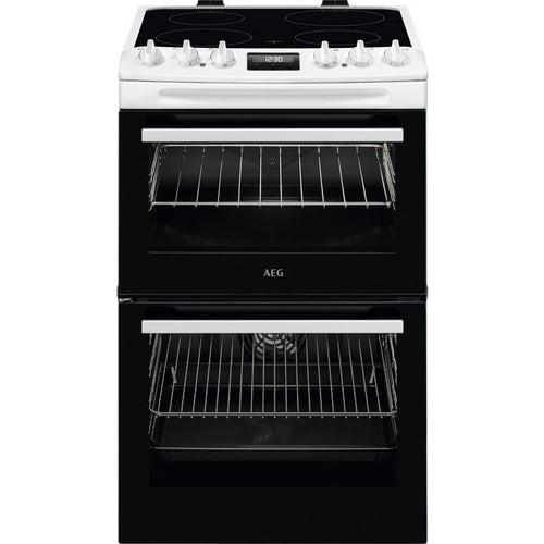 AEG CCX1530ACW 55 cm Electric Ceramic Cooker - White