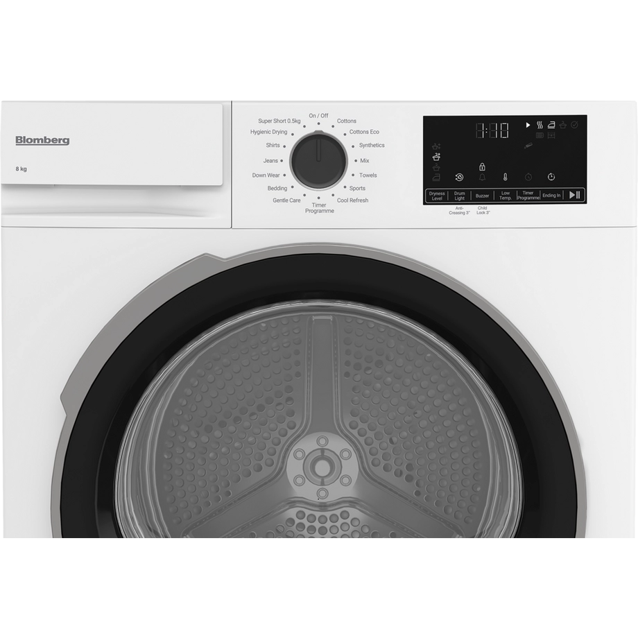 Blomberg LTNA18320W 8kg Heat Pump Tumble Dryer (NI Exclusive) - White