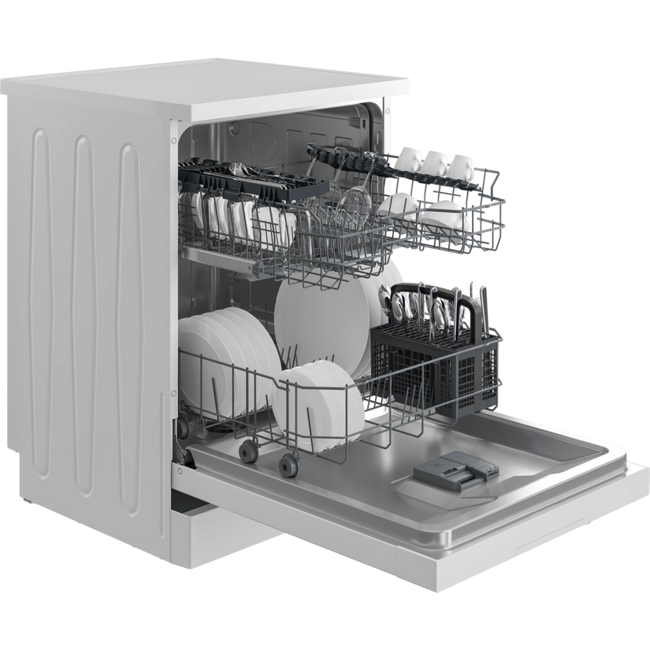 Beko BDFN26432W Full Size Dishwasher - White - 14 Place Settings