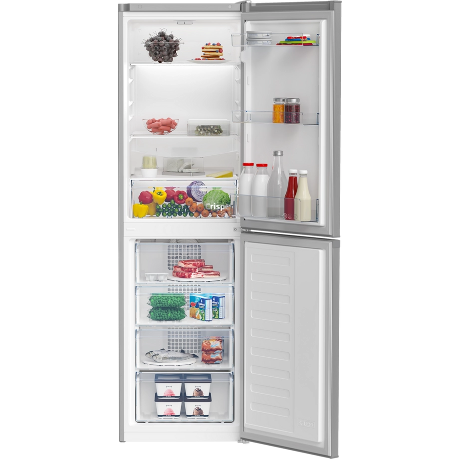 Beko CCFM4582S 54cm 50/50 Frost Free Fridge Freezer - Silver