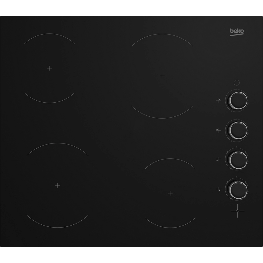 Beko CIHYV21B 58cm Ceramic Hob - Black