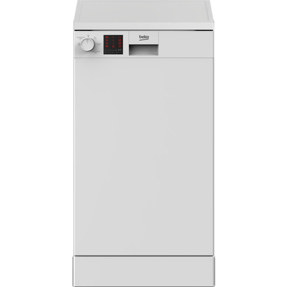 Beko DVS05C20W Slimline Dishwasher - White - 10 Place Settings