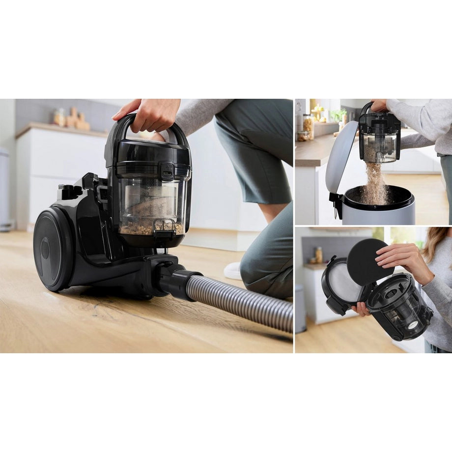 Bosch BGS05BA2GB Bagless Cylinder Vacuum Cleaner - Black