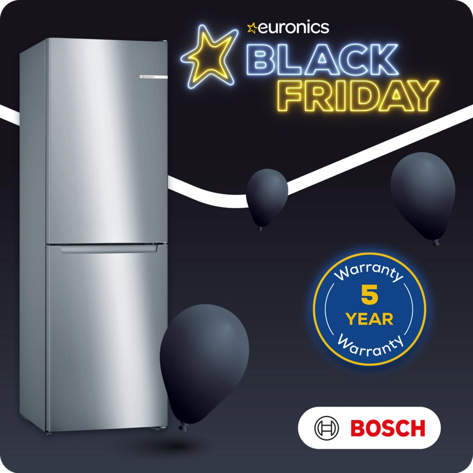 Bosch KGN34NLEAG 60cm 50/50 No Frost Fridge Freezer - Silver