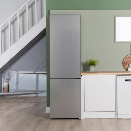 Bosch KGN392LAGG 60cm 60/40 Total No Frost Fridge Freezer - Stainless Steel Look