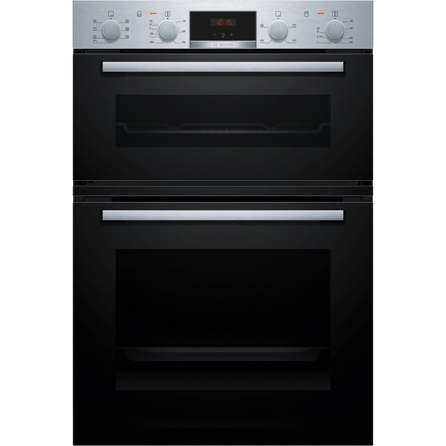 Bosch MBA533BS3B Series 4- 60cm Built In Double Oven - Stainless Steel