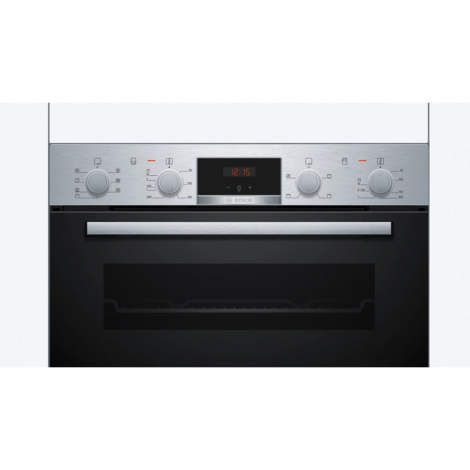 Bosch MBA533BS3B Series 4- 60cm Built In Double Oven - Stainless Steel