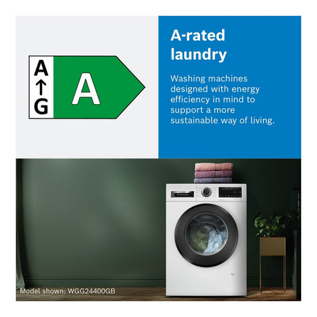 Bosch WAN28258GB 8kg 1400 Spin Washing Machine - White