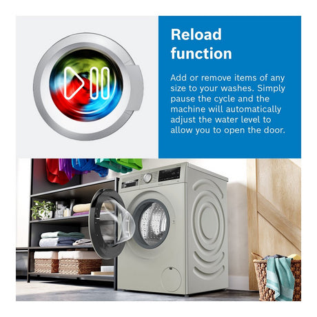 Bosch WAN28258GB 8kg 1400 Spin Washing Machine - White