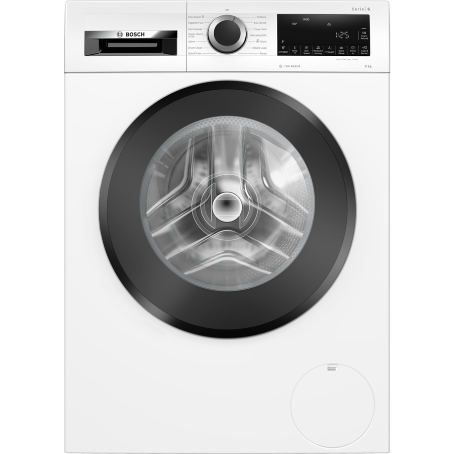 Bosch serie 6 WGG24400GB 9kg 1400 Spin Washing Machine - White