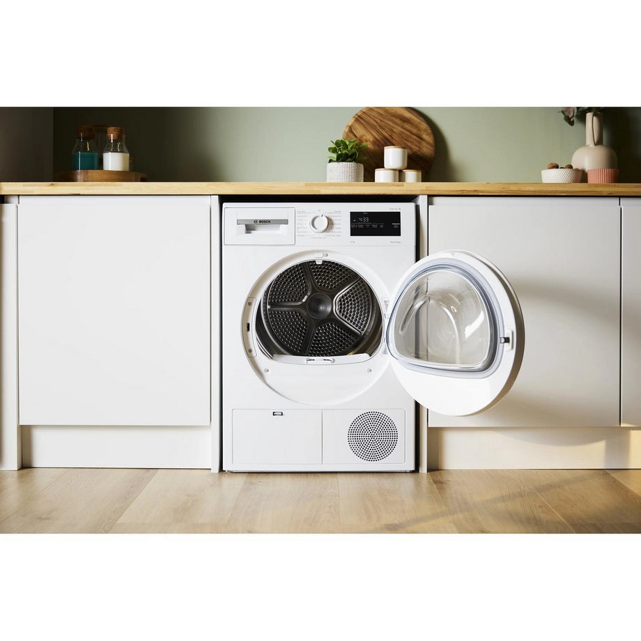 Bosch WTH85225ie GB 8kg Heat Pump Tumble Dryer - White