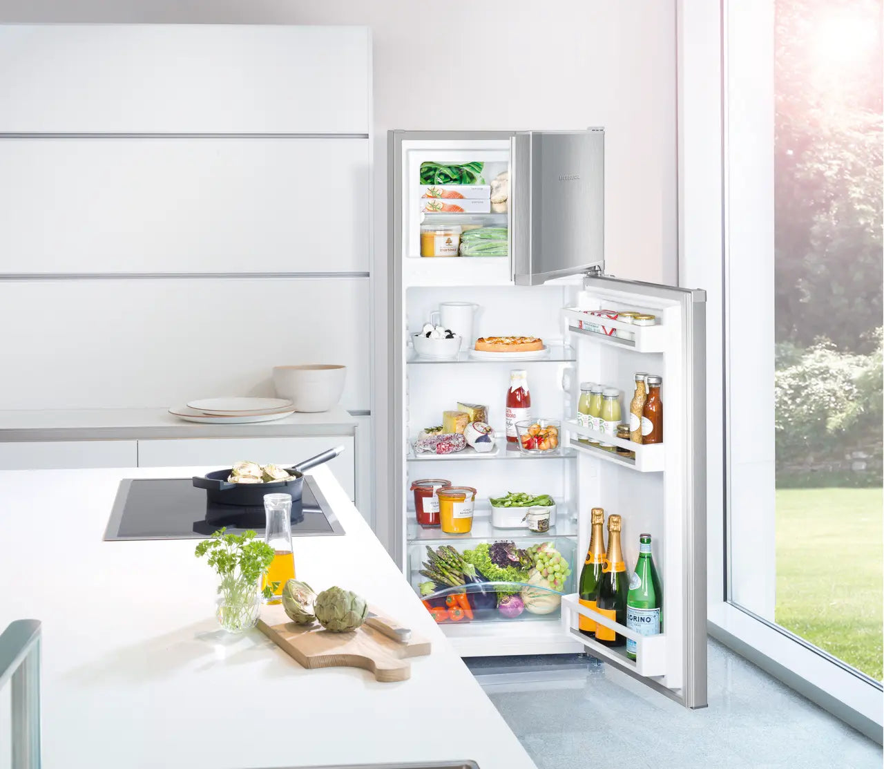 Liebherr CTELE2531 Fridge Freezer – Silver