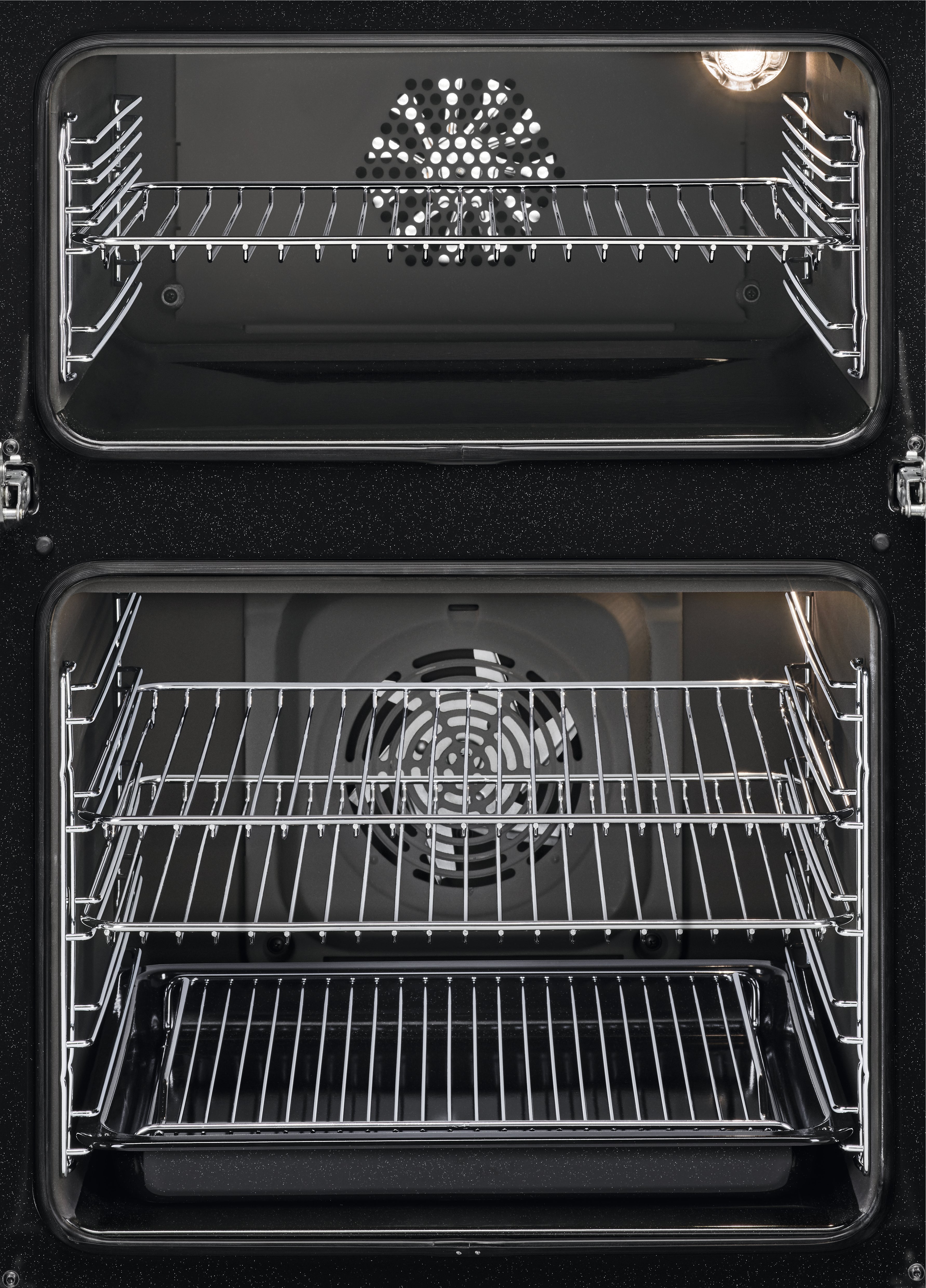 ** WEBSITE EXCLUSIVE ** AEG DCK731110M Built In Double Oven with Surroundcook and Catalytic Cleaning