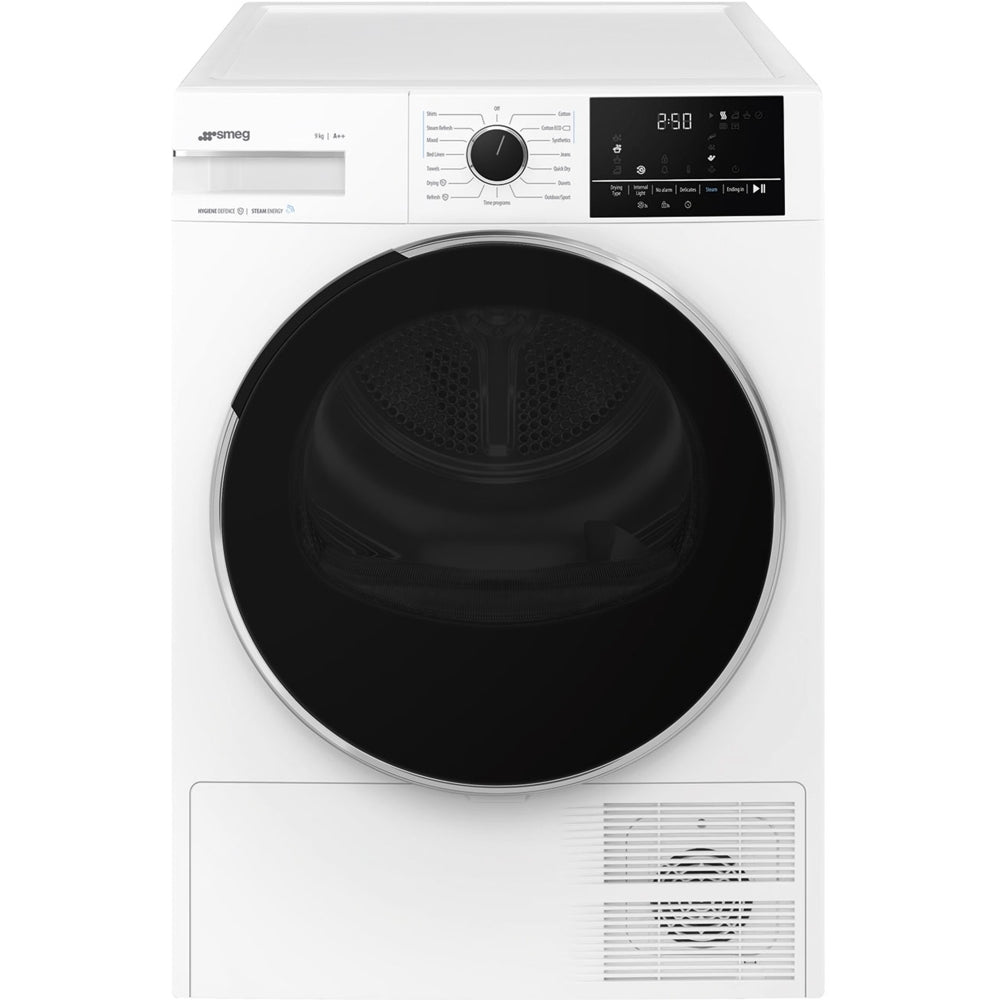 SMEG DNP92SEUK 9 kg Heat Pump Tumble Dryer - White **5 year warranty**