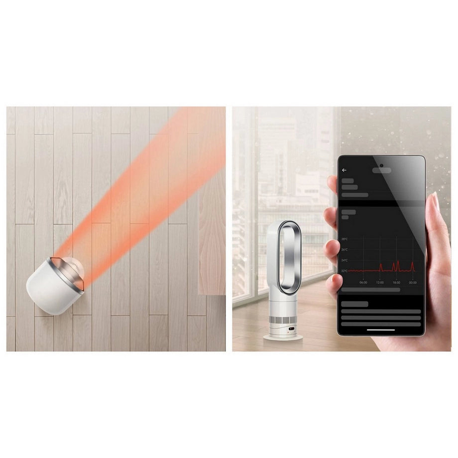 Dyson HF1 Hot+Cool Remote Link Pre-heat heater and Cooling Fan