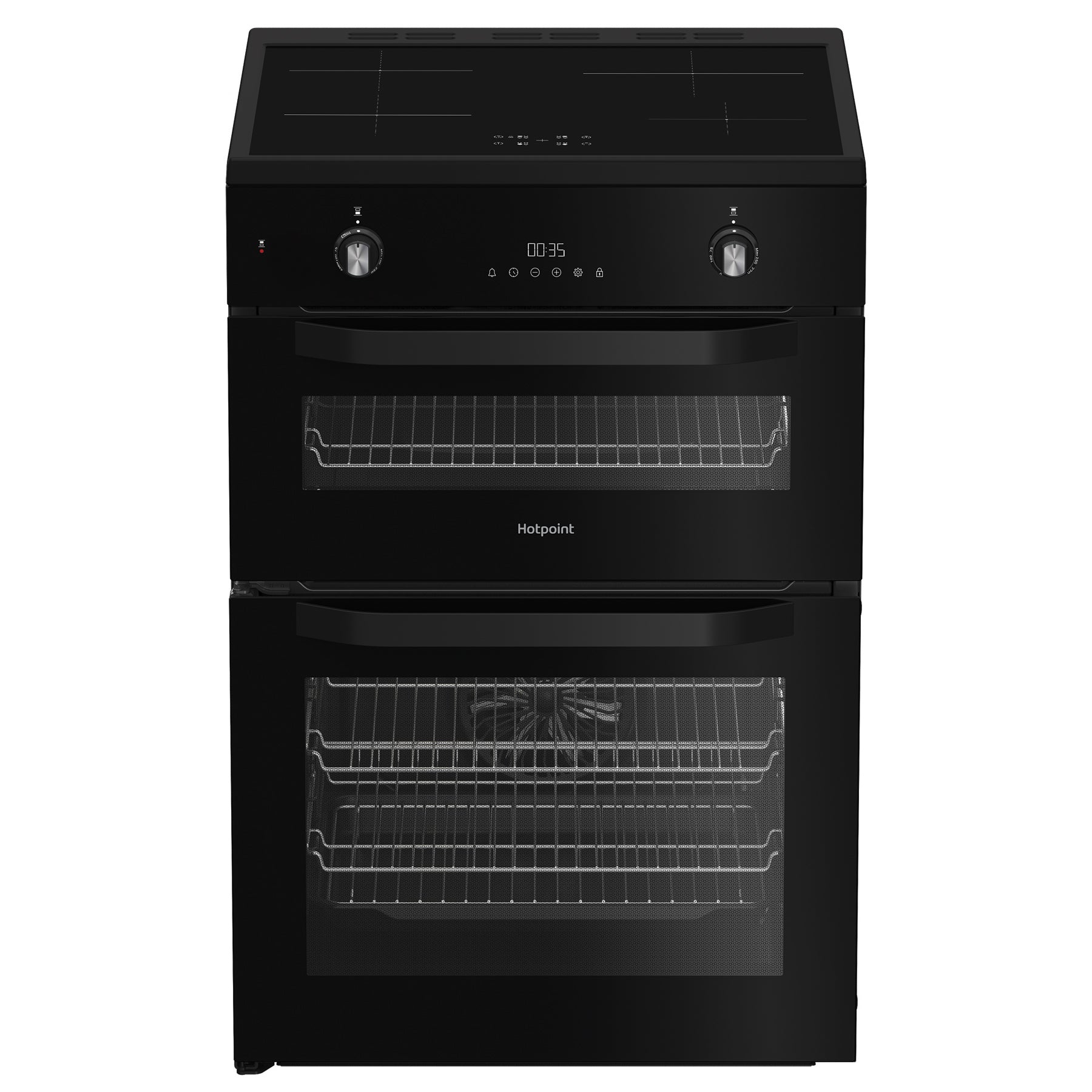 Hotpoint HDE6IDC2B1 60cm Freestanding Electric Induction Cooker – Black