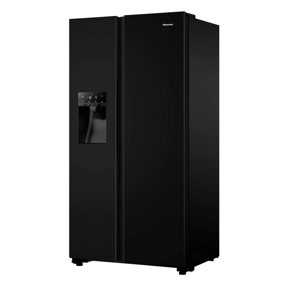 Hisense RS694N4TBE American Fridge Freezer - Black