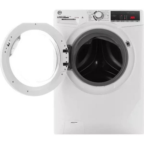 Hoover H3D496TE Washer Dryer in White 1400rpm 9kg/6Kg E Rated NFC