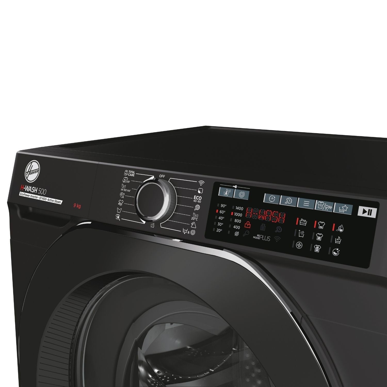 Hoover HW49AMBCB/1-80 9kg 1400 Spin Washing Machine Black