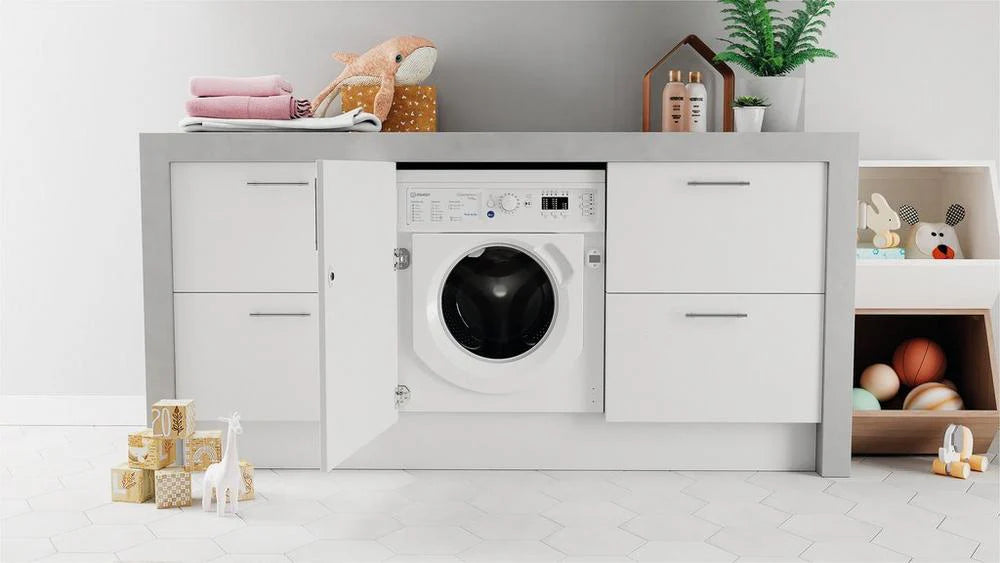 Indesit BIWDIL75148UK 7kg/5kg 1400 Spin Washer Dryer - White