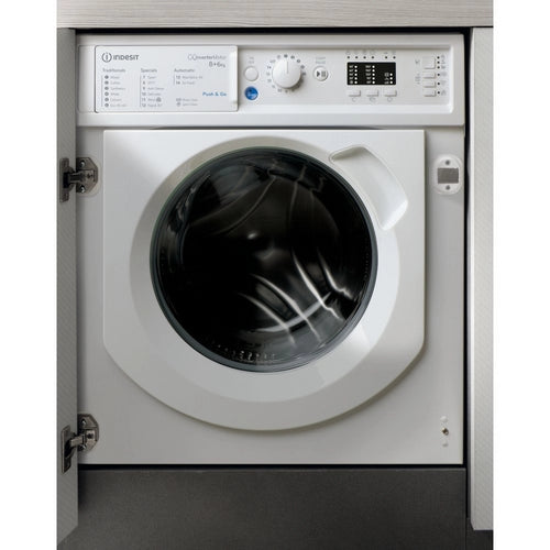 Indesit BIWDIL861485 8kg/6kg 1400 Spin Integrated Washer Dryer - White
