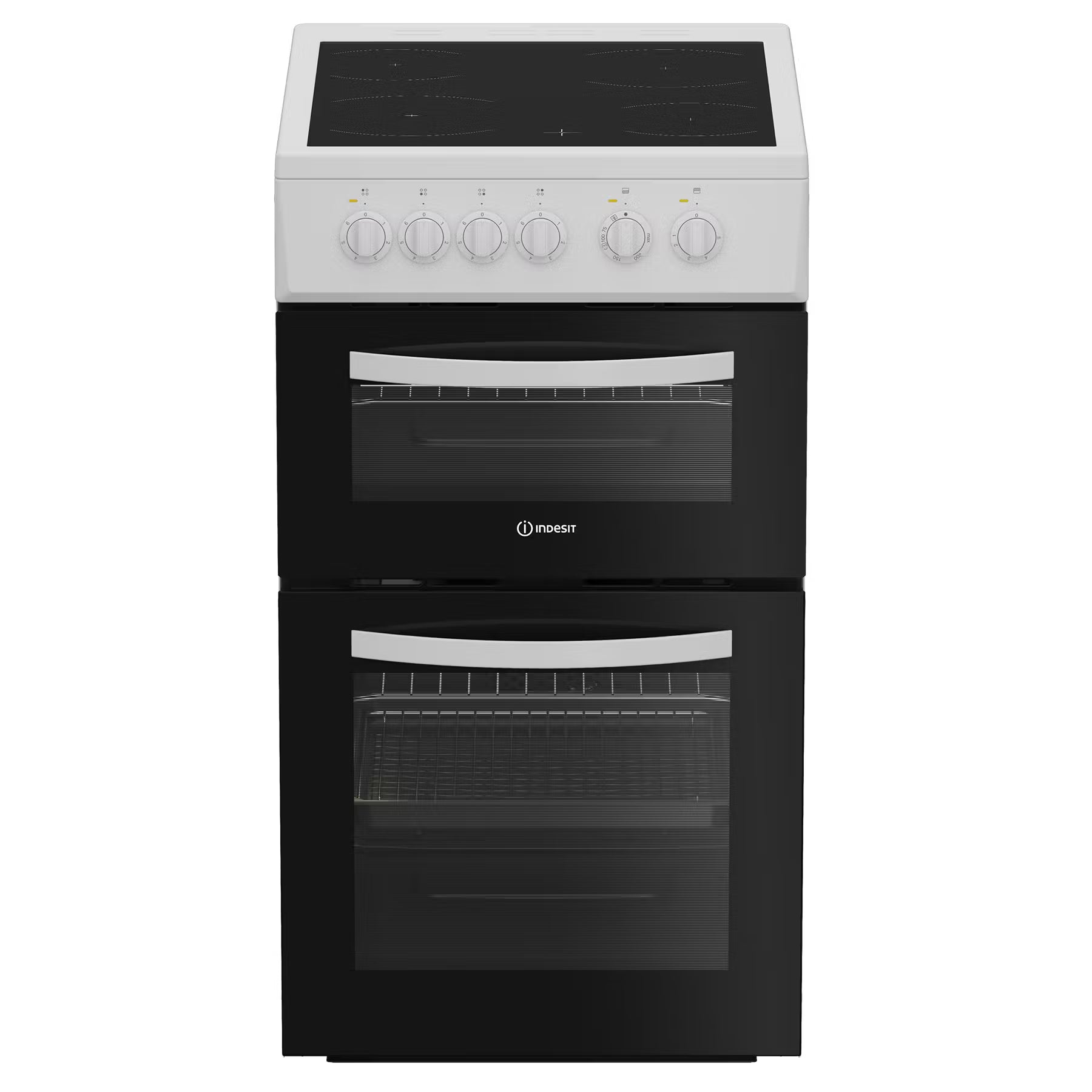 INDESIT ITE5VMW 50 cm Electric Ceramic Cooker - White