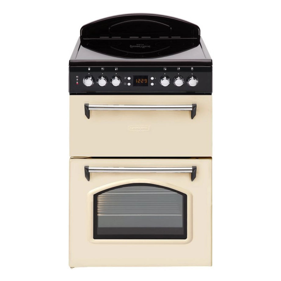 Leisure CLB60ECC 60cm Double Oven Electric Range Cooker - Cream