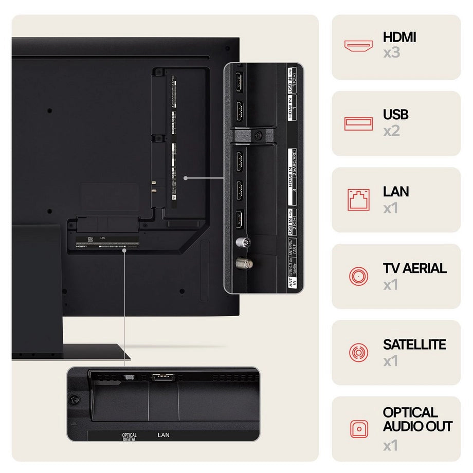 LG 55UT91006LA.AEK 55" 4K LED Smart TV