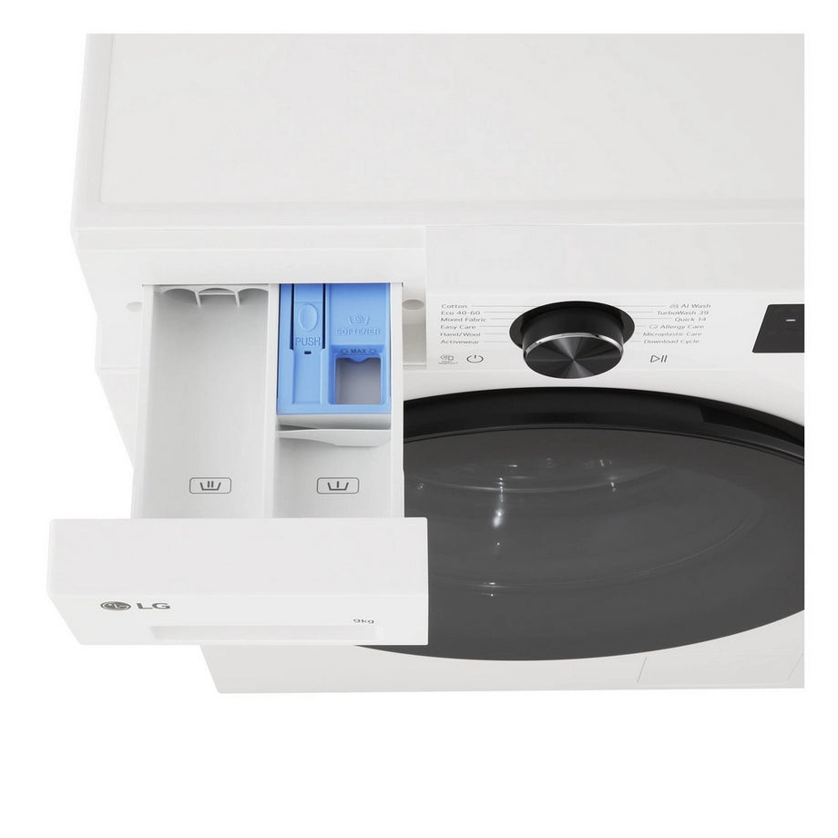 LG Series 3 F2X50S9TWB 9 kg 1200 Spin Washing Machine - White