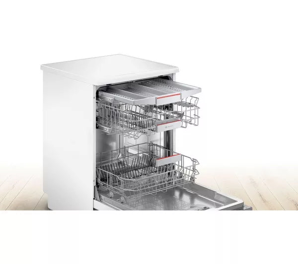 BOSCH SMS4EMW06G Series 4 Free-standing dishwasher 60 cm White