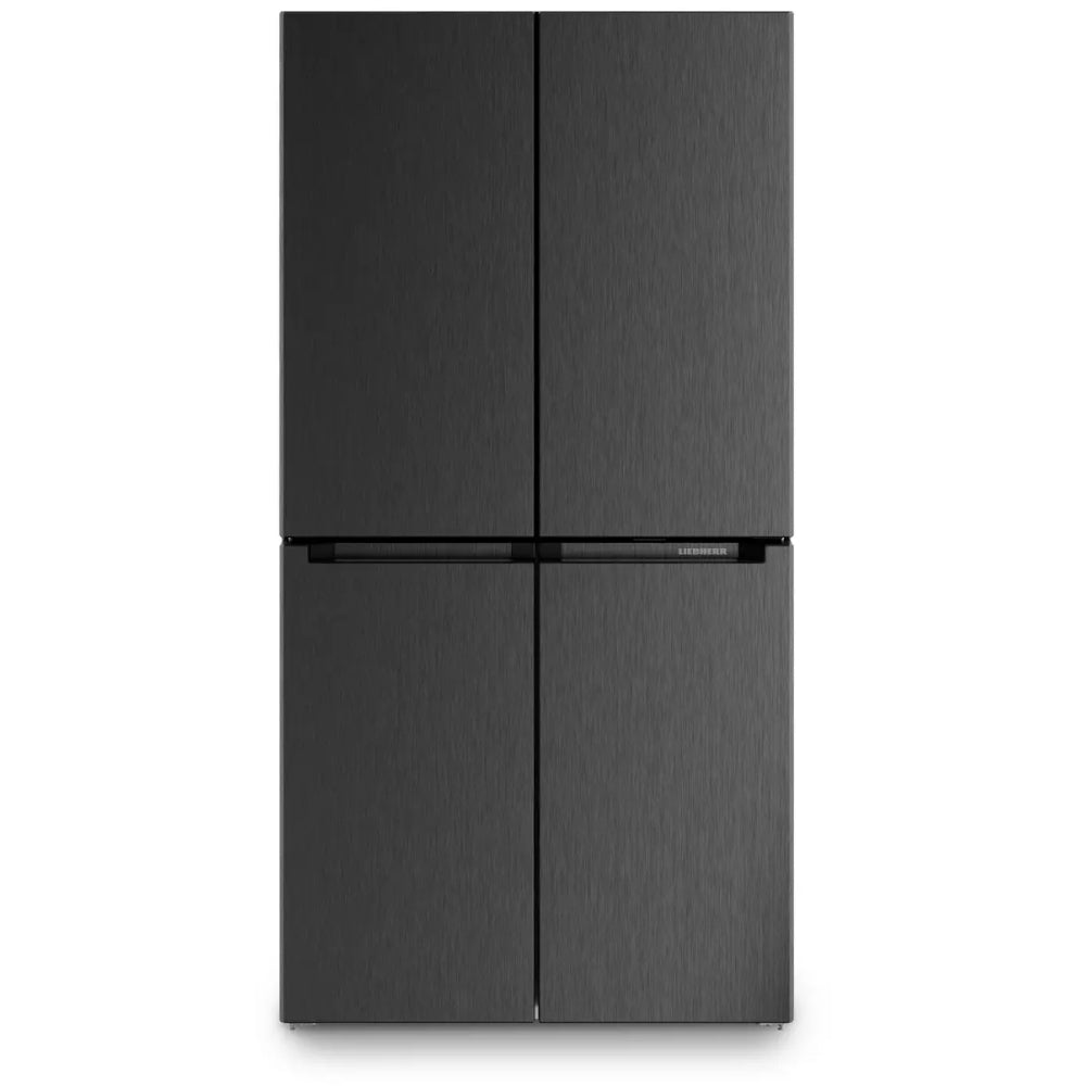 Liebherr MBbsdi9024 Frost Free American Fridge Freezer- Black steel