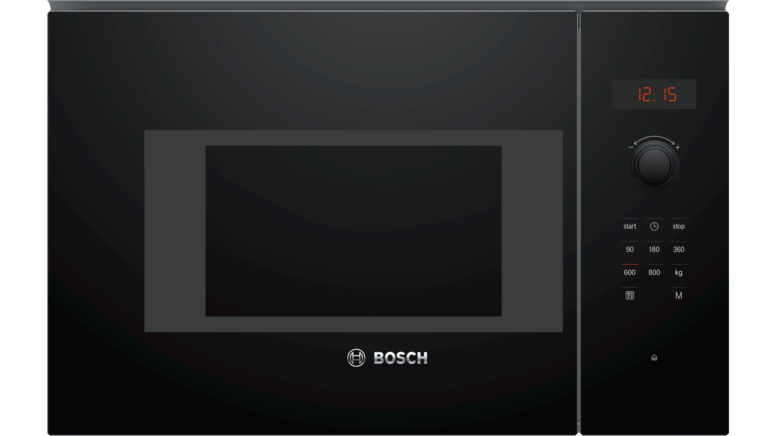 BOSCH Series 4 BFL523MB0B Built-in Solo Microwave 38CM - Black