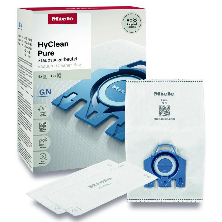 Miele GNHyCleanPure Vacuum Cleaner Bags - 4 Pack