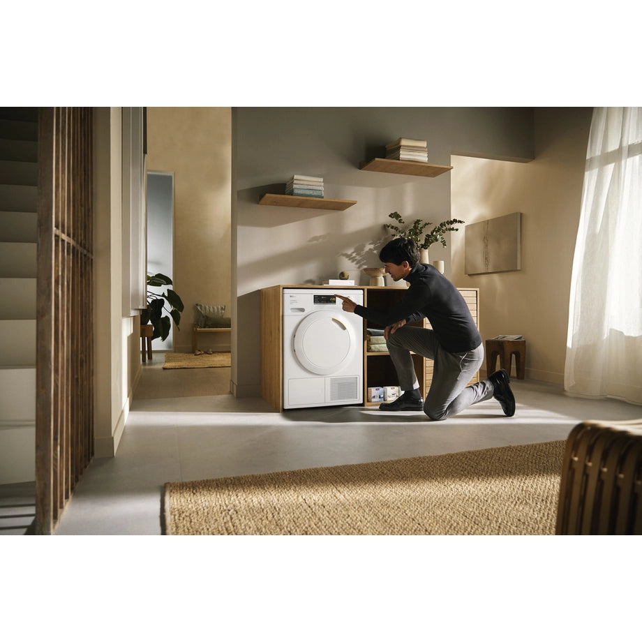 Miele TEA525 8kg Heat Pump Tumble Dryer - White