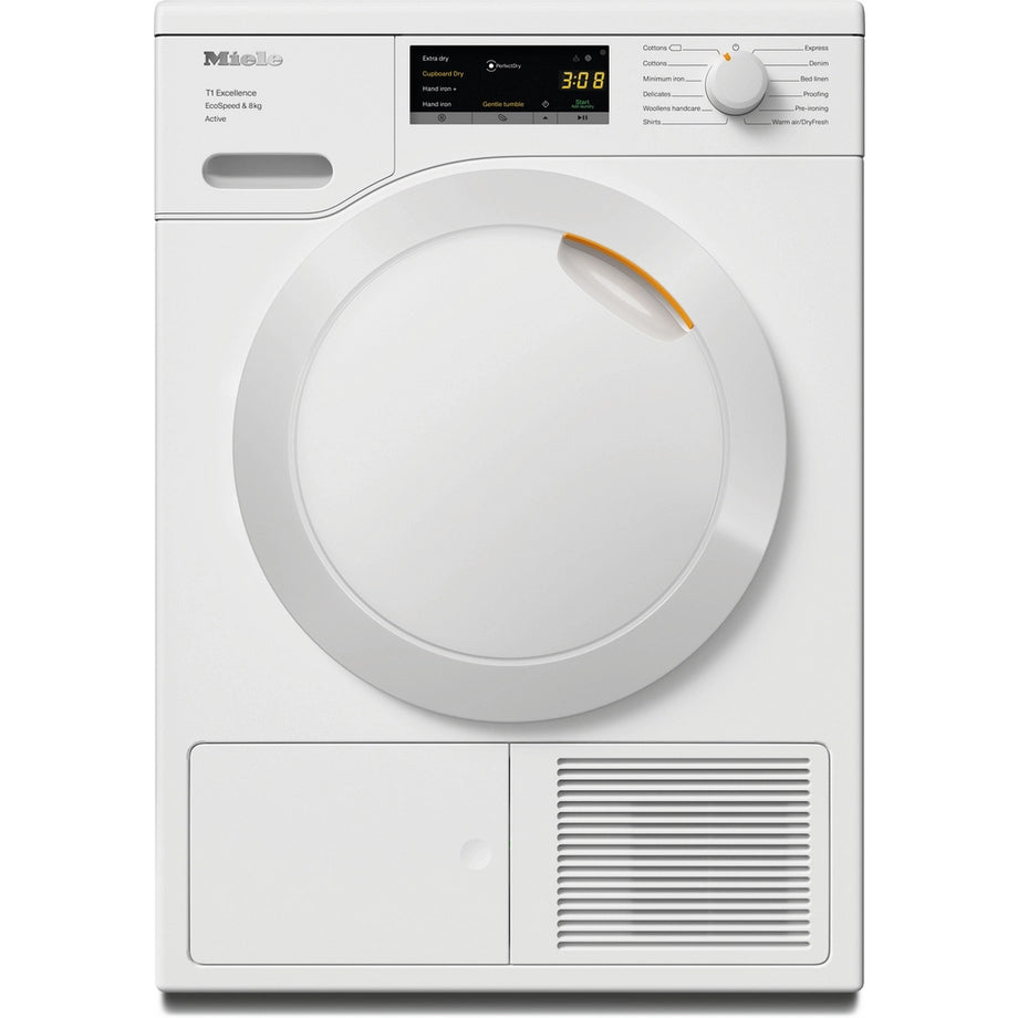 Miele TEA525 8kg Heat Pump Tumble Dryer - White