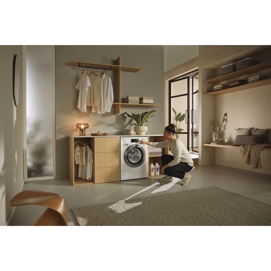 Miele WEE385 WCS 8kg 1400 Spin Washing Machine - Lotus White